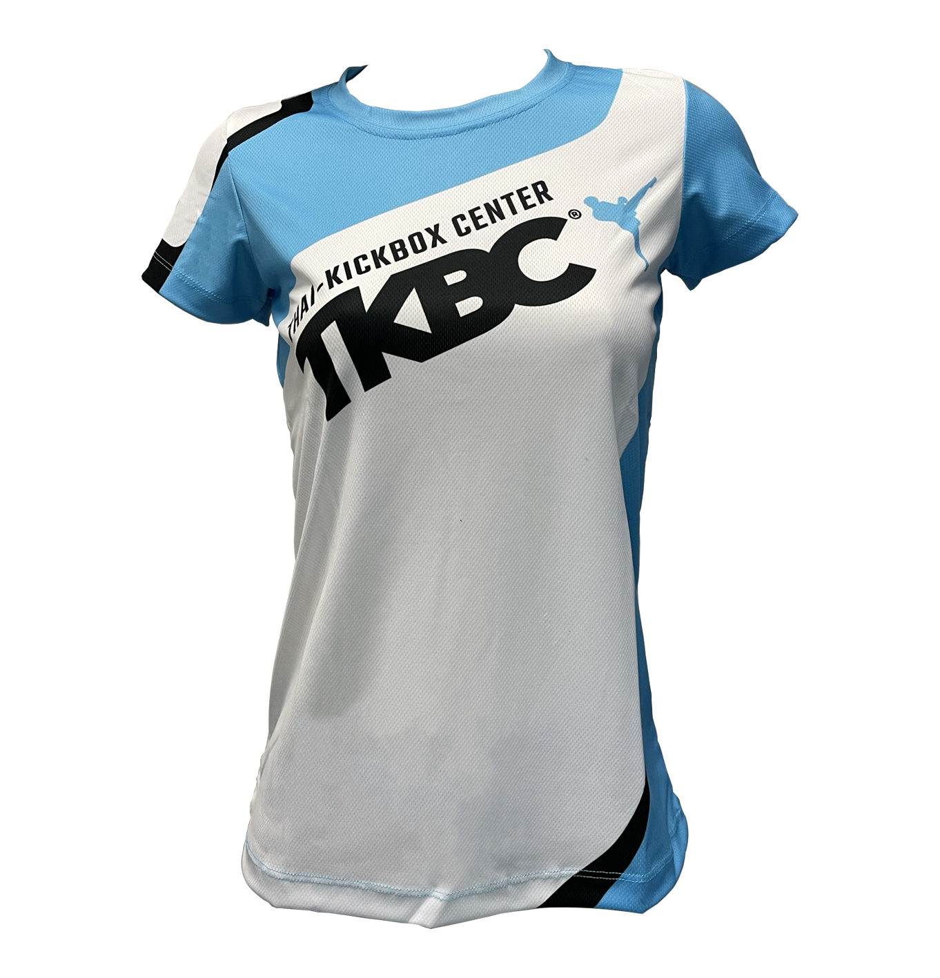 TKBC T-Shirt weiss-blau Woman