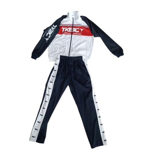 TKBC Trainingsanzug blau / weiss